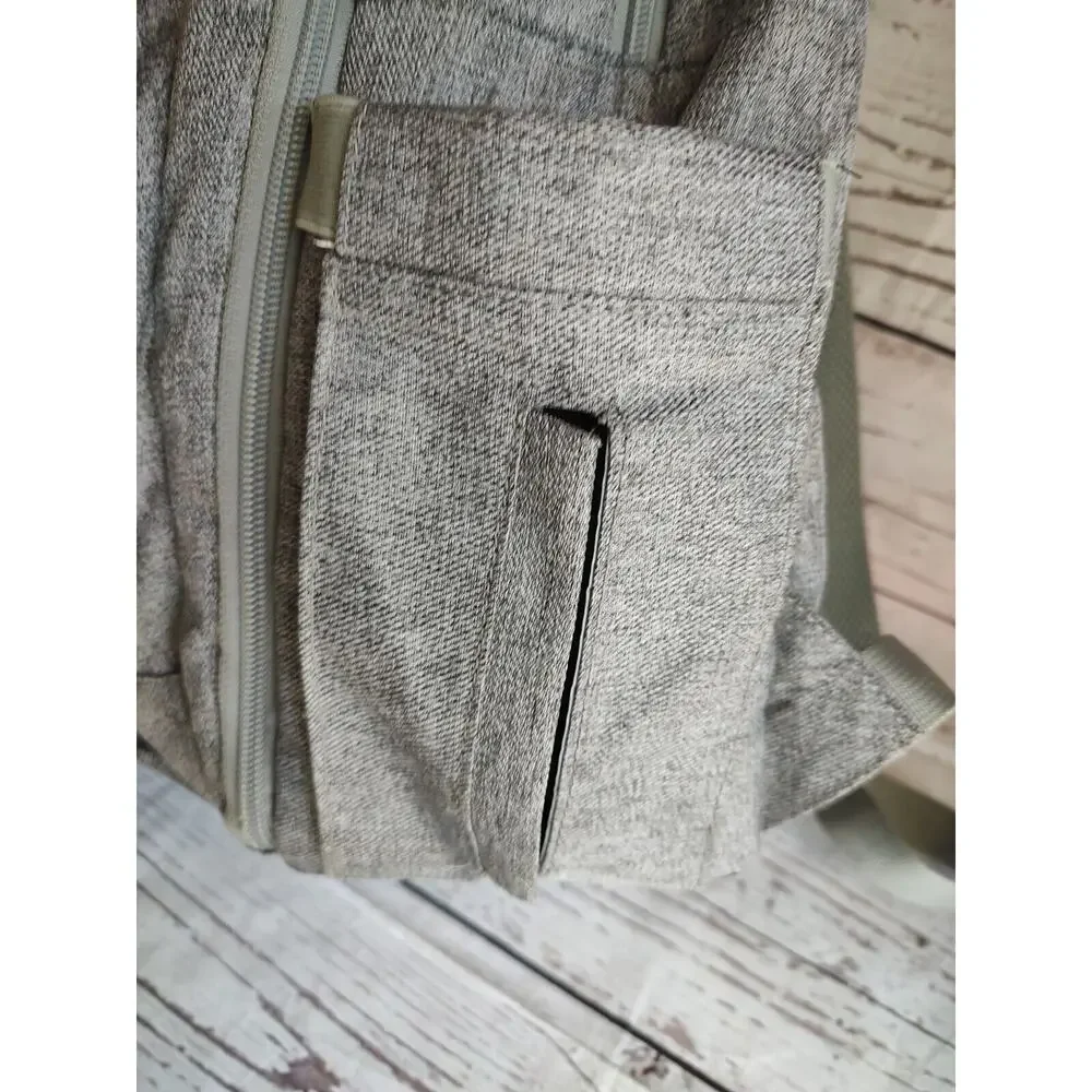 Ruvalino Multifunction Travel Diaper Bag Backpack Back Pack, Brown Gray Grey